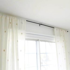 Nate Berkus 4 Gold Starburst Cream Curtains 54x84